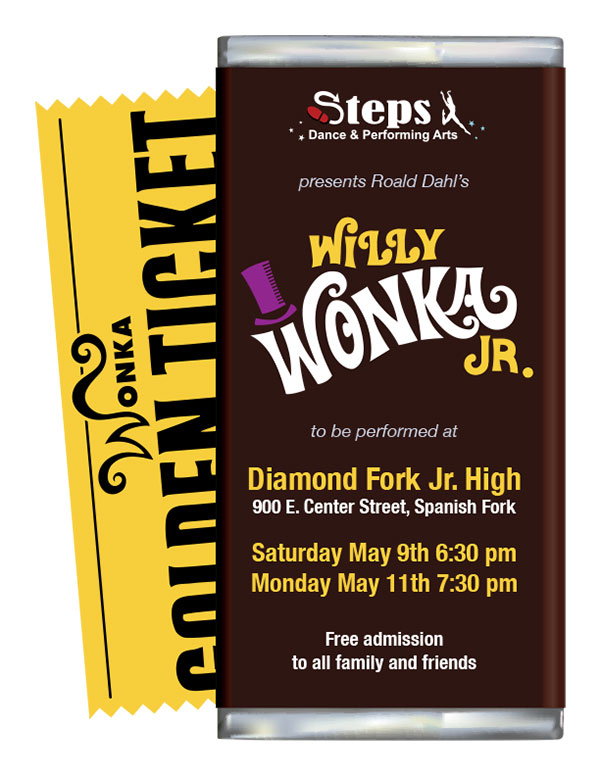 Steps Dance Studio Wonka poster